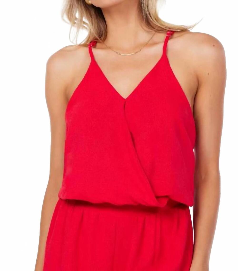 NEW BISHOP + YOUNG bubble top in red